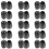15Paires Embouts D'oreille Silicone Pour Stéthoscopes Résistants 4