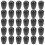 15Paires Embouts D'oreille Silicone Pour Stéthoscopes Résistants 5