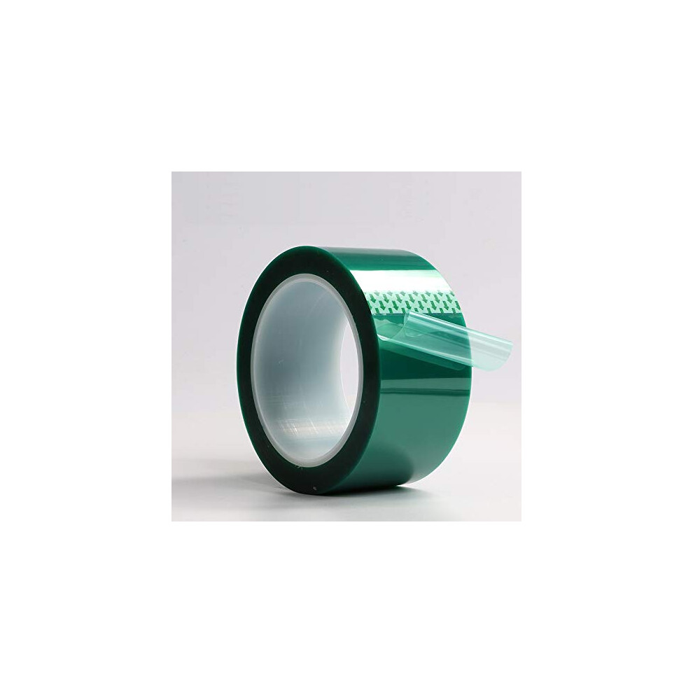 High Temperature Green Powder Coating Masking Pet Tape 0.06Mm Thick 90Mm Wide 33M Long For Powder Coating Anodizing 6038364566379