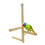 Parakeet Cage Small Bird Parrot Swing Durable Toys Exercise 7