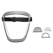 Full Face Removable Plug Windproof Anti-Scratch Coated Mask for Men and Women, Adjustable Size, Lightweight Design