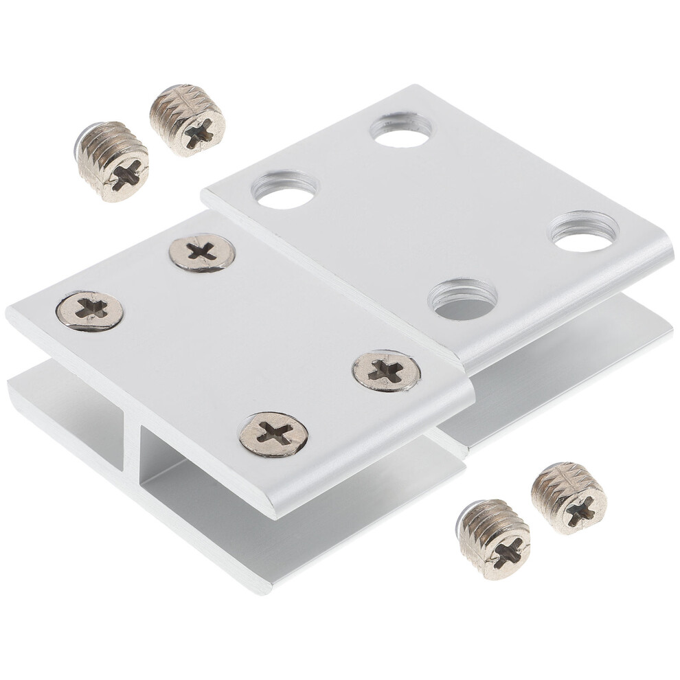 2 180 Reling Glasklem Verstelbare Plank Aluminiumlegering-image