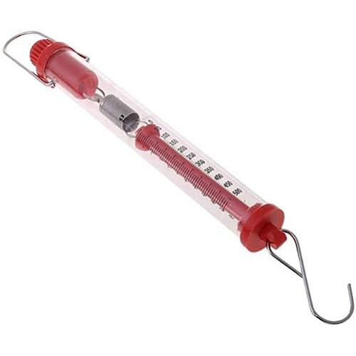 Force Meter Spring Scale 5N 500g Dual Scale Labeled Balance Dynamometer for Precise Weight Measurement 1