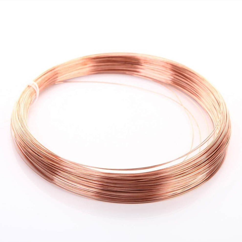 T2 Bare Copper Wire 99.9% Pure Solid Round Wire 0.3Mm Diameter 10M Length For Electrical And Craft Projects 6947110441351