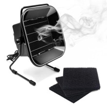 Solder Fume Extractor 3500 RPM Adjustable Smoke Remover with 60m³/h Airflow and 3 Strong Adsorption Filters for Soldering and Welding