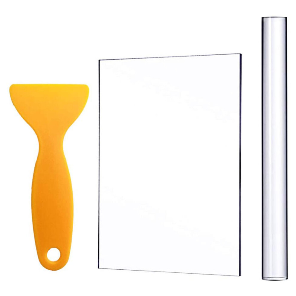 Deegroller Set 3 Stuks Acryl Plaatbord-image