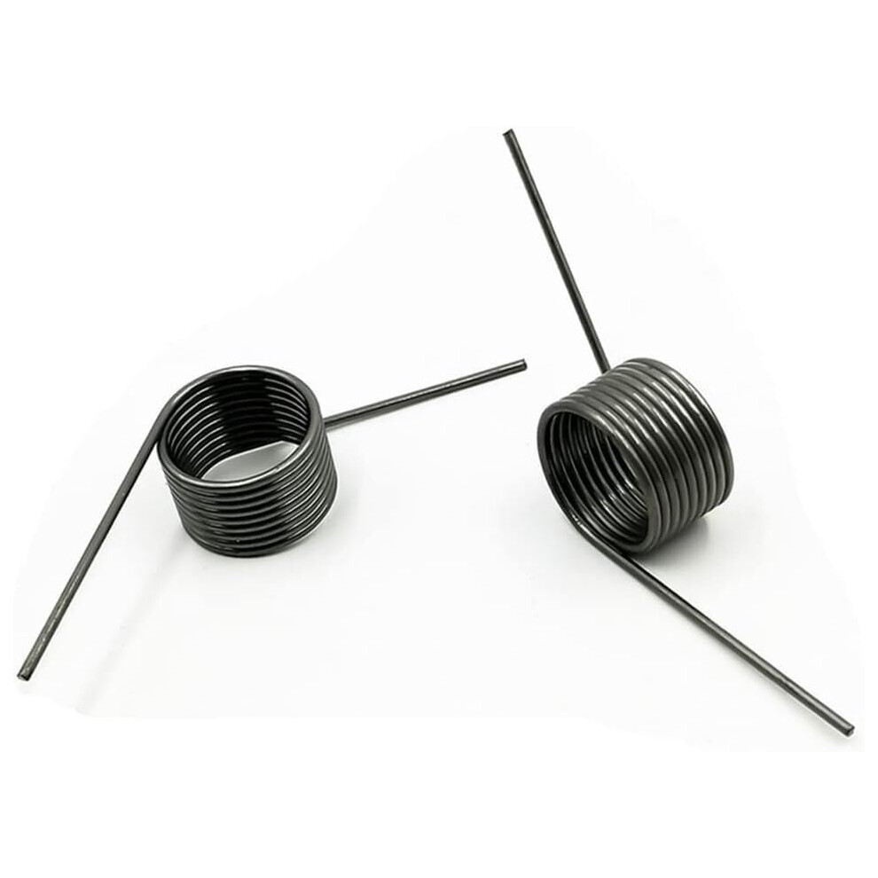 Torsion Spring 10Pcs 0.4Mm Wire Diameter 65Mn Steel V-Shaped Helical Spring 60 90 120 180 Degrees 3Mm-9 Laps 6947110441948