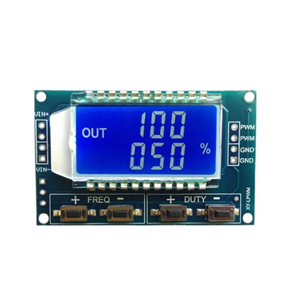Signal Generator Pwm Module With Adjustable Duty Cycle And Frequency 1Hz-150Khz, 3.3V-30V Lcd Display 6038364569653