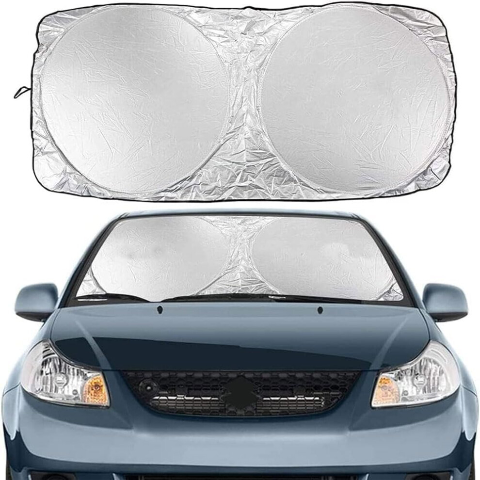 Windshield Shade Foldable Front Window Sunshades Reflective Uv Heat Blocker 190X90cm For Auto Interior Protection 6038364569752
