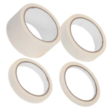 High Temperature Car Adhesive Tape - 4 Rolls of Painter's Tape for Artists, Scrapbooking, and Automotive Use