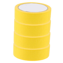 4 Rolls Masking Tape Self-Adhesive Universal Craft Tape for DIY Projects, Home Improvement, and Art Supplies