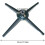 Christmas Tree Stand | Adjustable Foldable Rustproof Metal Stand for 5.5-7.5ft Artificial Trees and Beach Umbrellas 4