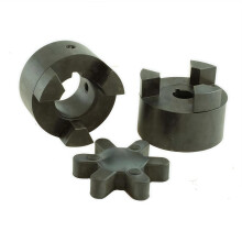 1/2" to 7/8" L075 Flexible 3-Piece L-Jaw Coupling Set with Buna-N NBR Rubber Spider for Enhanced Performance