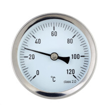 Hochpräzises Temperaturthermometer Aluminium Silber Für Wasser
