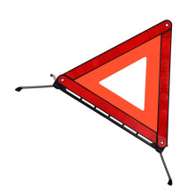 Foldable Reflective Warning Triangle for Emergencies - Easy to Store, High Visibility, Accessory for Cars and Trucks