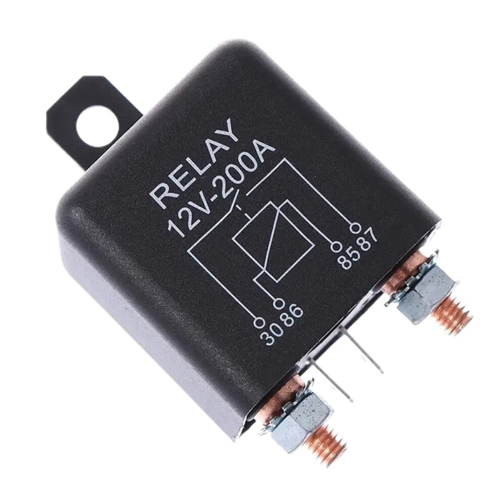 12V 200 Amp Heavy Duty Split Charge Relay For Car Van Boat 4 Pin Automotive Winch Relay High Current Starter Relay 6482260946436