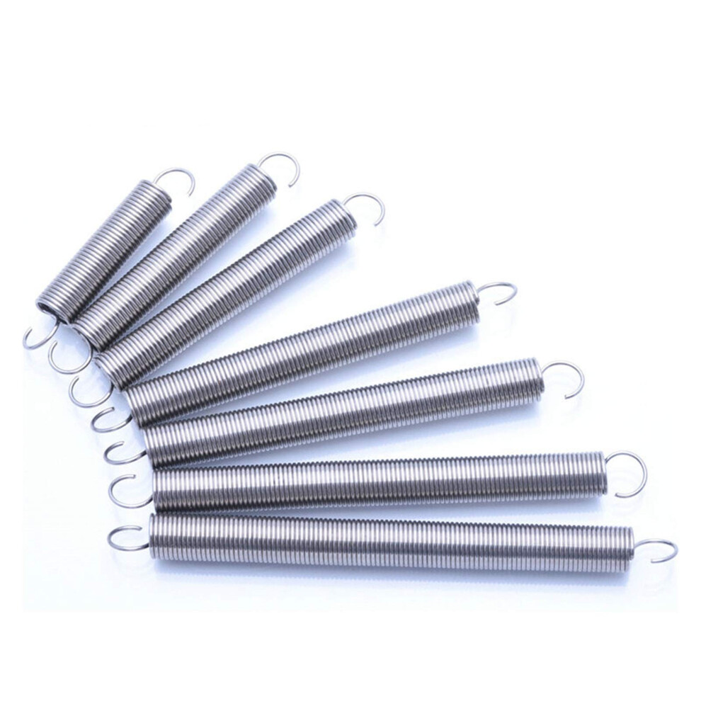 Home Maintenance Extension Spring 1.0mm Wire Diameter 12mm Outer Diameter 90mm Length Coil Tension Spring (1 Piece)-image-OPC-PJXSCJH-NEW