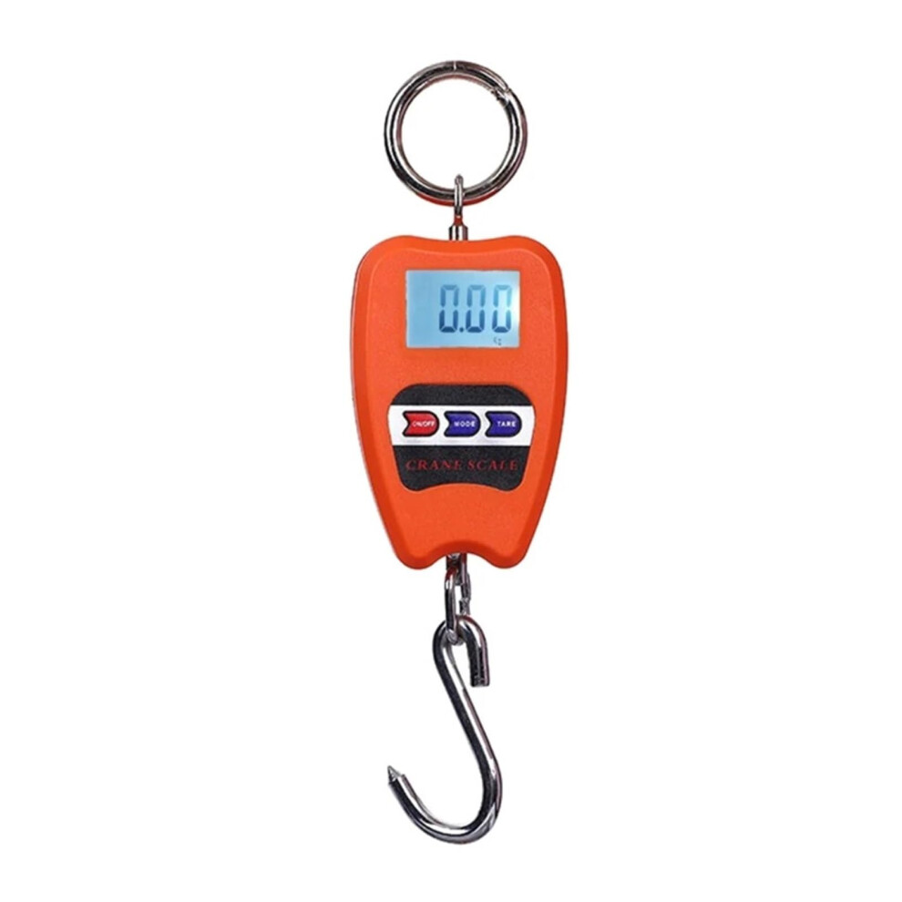 Hanging Scale 200Kg Digital Crane Scale Red For Industrial Use, Mini Weighing Scale For Indoor Farm And Outdoor Applications 6447073945076