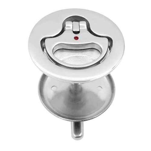 Lock Key Boat Boat Key Lock Stainless Steel Marine Flush Pull Lock for Yacht Deck, 2 ...