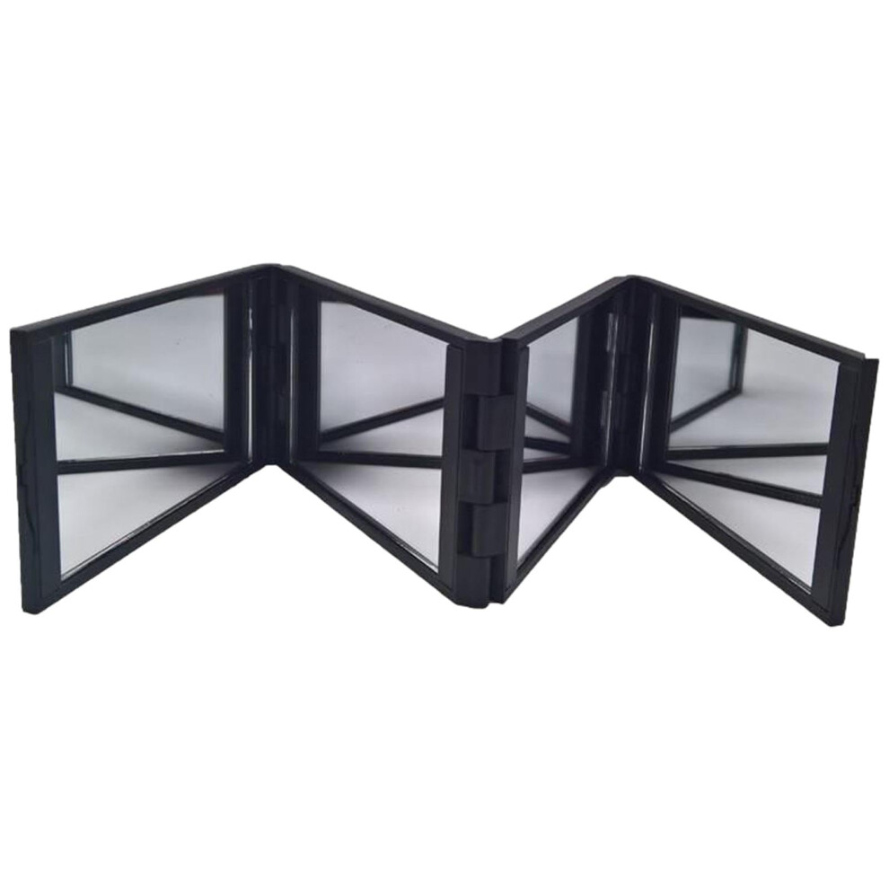 Travel Makeup Mirrors with 360 Degree Rotation, Lightweight Folding Design, Compact Handheld and Desktop Use, Adjustable Sizes