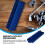 Compacte Blauw PP Socket Holder Voor Thuis Gereedschap 10
