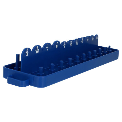 Compacte Blauw PP Socket Holder Voor Thuis Gereedschap