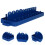Compacte Blauw PP Socket Holder Voor Thuis Gereedschap 3