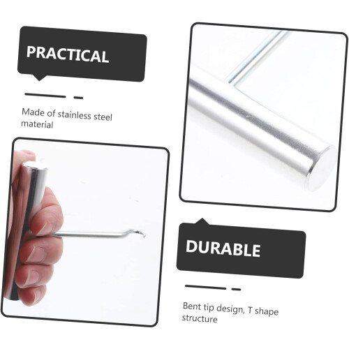 Tennis and Badminton Racket String Puller Tool Stainless Steel for Precise Stringing Easy to Use Compatible with Shuttlecocks 1