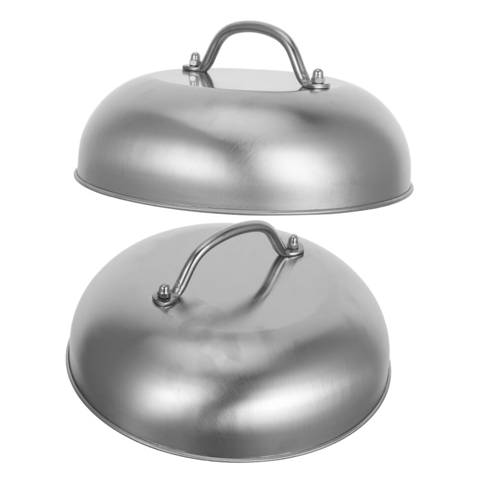 2 StÃ¼ck Runddeckel fÃ¼r TÃ¶pfe und Pfannen, Langlebige Abdeckung fÃ¼r KochtÃ¶pfe, Bratpfannen und Grill, Elegantes Design-image-OPC-PJXSFXK-NEW