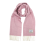 Heritage Rose Woolen Herringbone Scarf 1