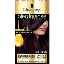 Schwarzkopf Oleo Intense 3-33 Rich Plum | Permanent Hair Dye
