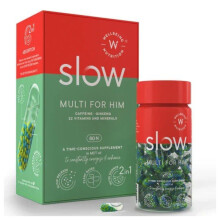 WELLBEING NUTRITION Slow Multivitamin |Boosts Energy & Immunity |Supports Vital Functions - 60 capsules