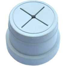 (1) Dzina Push and Grip Rubber Tea Towel Holder, Single, Self Adhesive