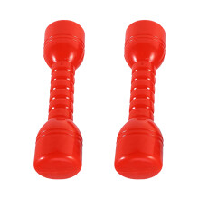 2Stk Kleine Rote ABS Hanteln Kinder Trainingsgewicht Sicher