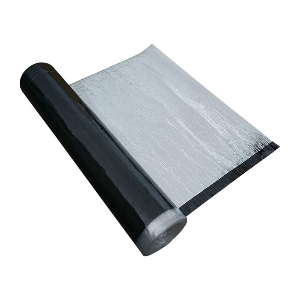 Aluminum Foil Bitumen Tape 1X2m, Self-Adhesive Waterproof Asphalt Repair Tape For Exterior Insulation And Roofing 6447073948022