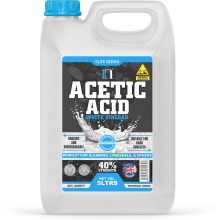 Very Strong White Vinegar (40%) Cleaning Limescale Stain Patio 5L / 5 Litres
