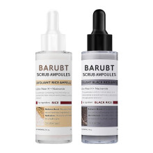 (Type#A+B) Barubt White Rice Black Rice Ampoule Soft Exfoliating Face And Body Scrub Dead