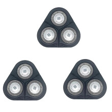 3 x Vaihtoajopää, yhteensopiva S1000, S1010, S1020, S1050, S1060, S1070 -sarjan 1000-teräisten varateräiden kanssa