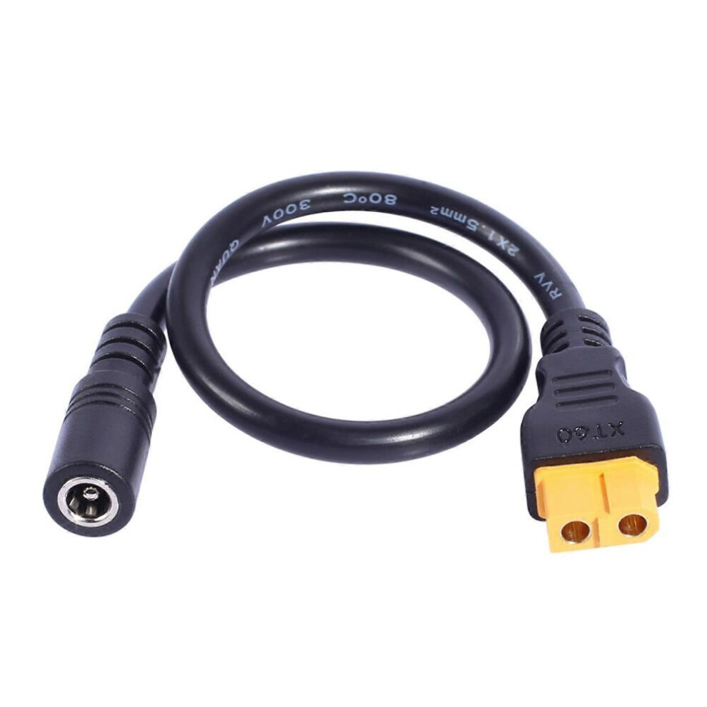 (5.5X2.5mm Female)Xt60 Female To Dc5.5x2.1mm/Dc5.5x2.5mm Male/Female Charging Cable 30Cm For Fpv Monitors And Solar Panel Power Cord 6477056414503