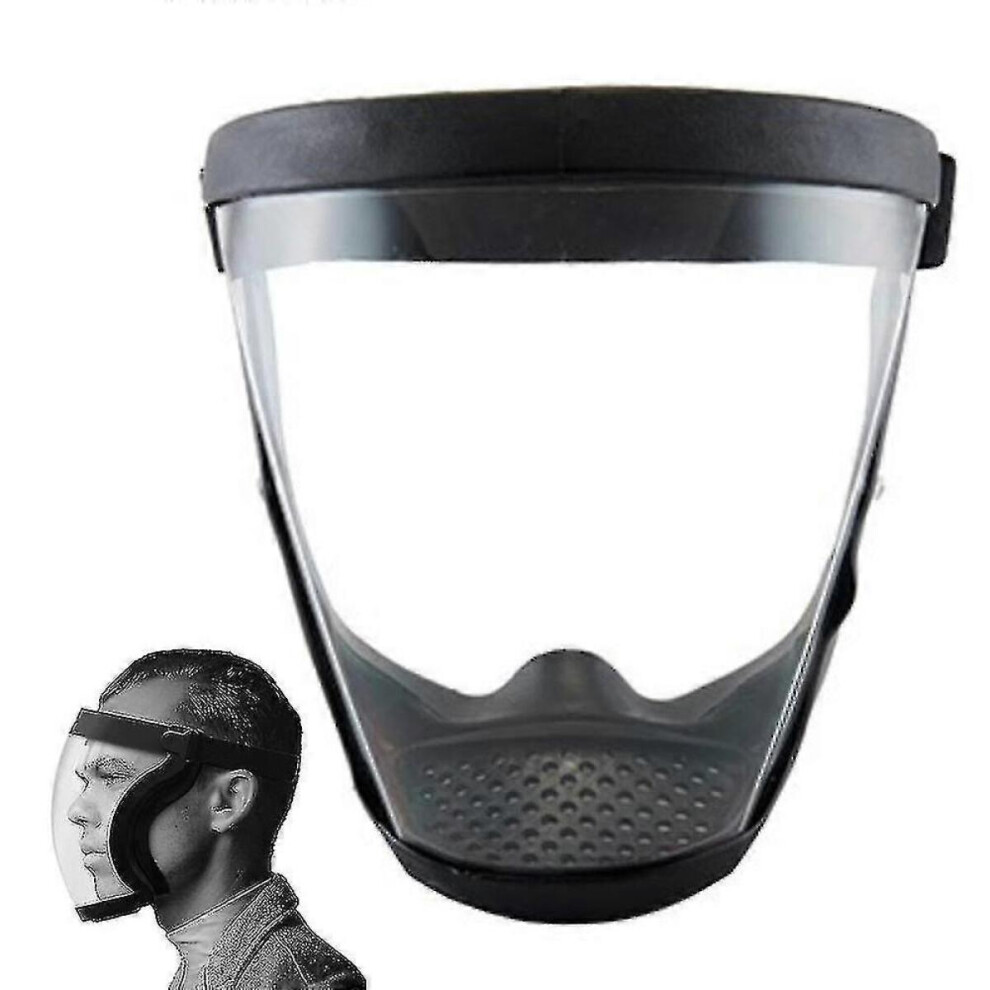 Adults Safety Protective Face Mask Visor Shield Transparent Reusable 6477056414435