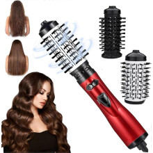 (für Europa-Stecker) Rotierender Haartrockner, 3-in-1-Heißluftstyler und rotierender Haartrockner für trockenes Haar, Locken, Glätten, 3-Gan