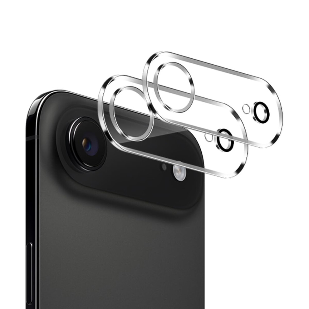 Compatible With Iphone Air/Iphone 17 Air Tempered Glass Camera Protector, 2 Pack 9H Hardness Anti-Scratch Lens Protective Glass, Hd Clear Re 6477056415081