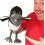 Peluche Steve et Maggie, peluche pie douce, marionnette à main oiseau 1