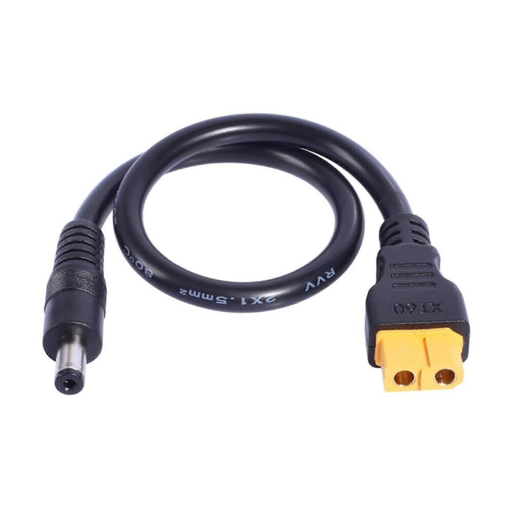 (5.5X2.5mm Male)Plugs And Play Xt60 To Dc5.5x2.1mm/Dc5.5x2.5mm Charging Cable For Solar Panel And Fpv Monitors Power Supply Wire 6477056414510