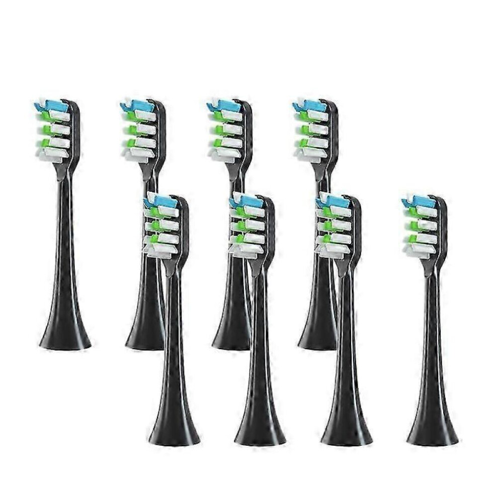 suitable Compatible with 8Pcs Replacement Toothbrush Heads for V1X3/X3U X1/X3/X5 Electric Tooth Brush Heads-YI WU CHUN HUI