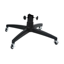Christmas Tree Stand Accessories Rolling Portable Stand with Wheels, Adjustable Height, Heavy-Duty Metal for 6-8 Foot Trees