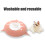 Pet Silicone Doggie Cat Feeder 3 Nipples for 4