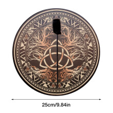 25cm Großer Schamanentrommel Spirit Hand Trommel für Erwachsene Wanddekoration Zuhause