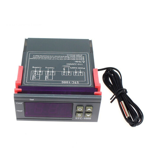 Mikrocomputer Digital-Aquarium-Temperaturregler 110V, 75x34mm 1