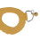Artificial Leather Hamster Harness & Leash Set, Yellow, S/M/L 7